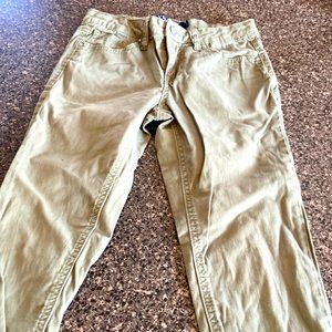 Vigoss Cotton jeans utility green skinny leg